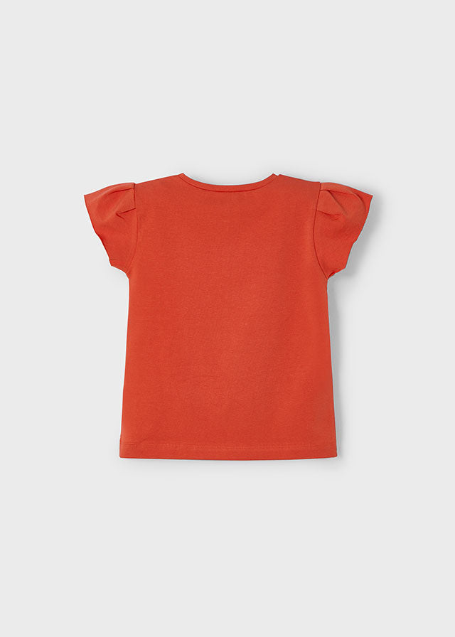 Camiseta naranaja
