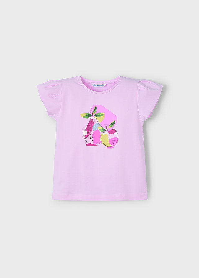 Camiseta malva