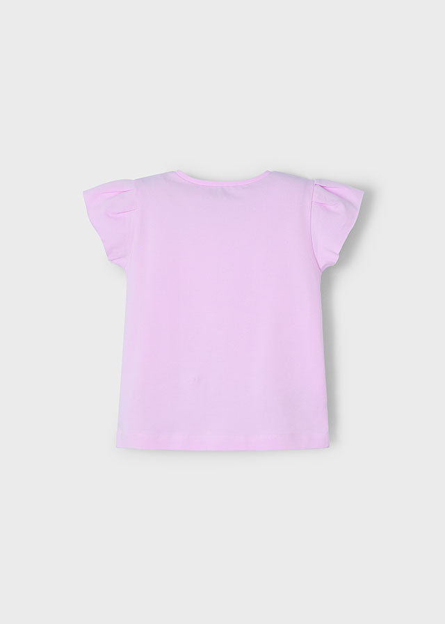 Camiseta malva