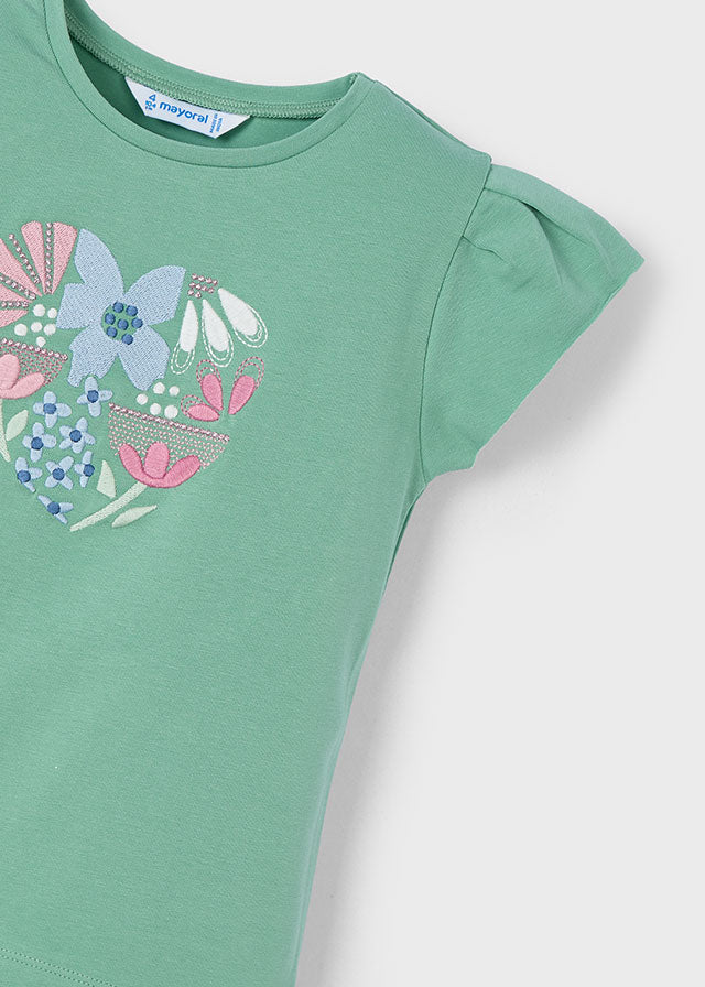 Camiseta menta