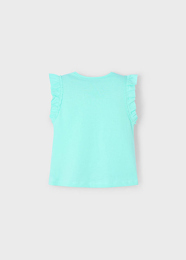 Camiseta tirantes combinado
