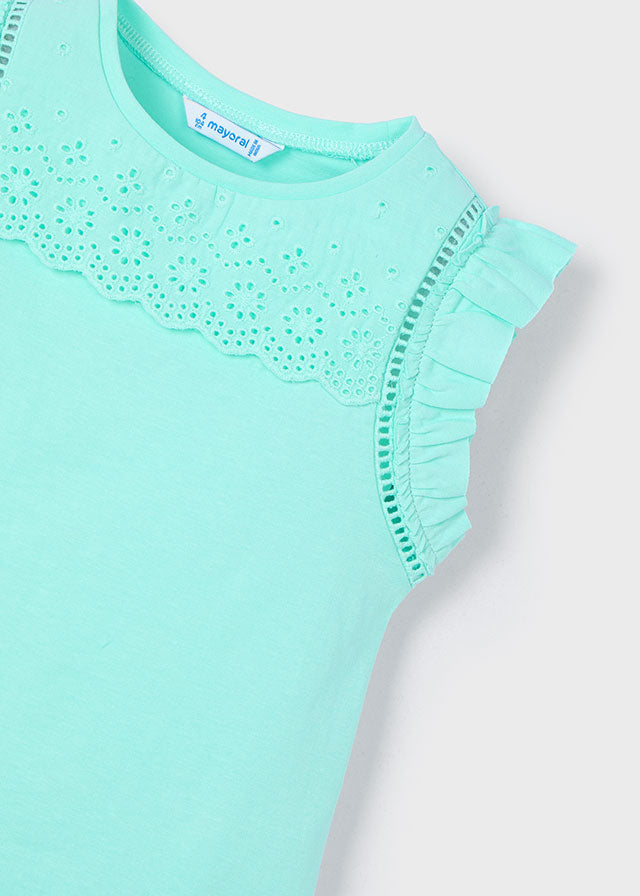 Camiseta tirantes combinado