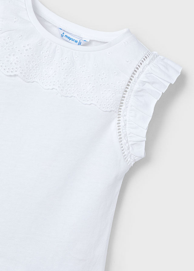 Camiseta tirantes combinado