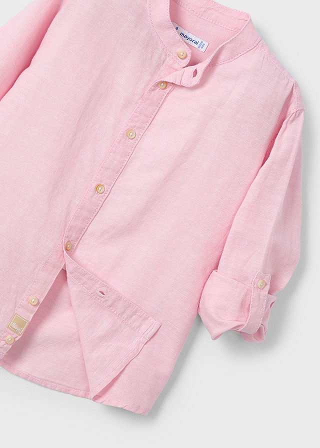 Camisa cuello mao