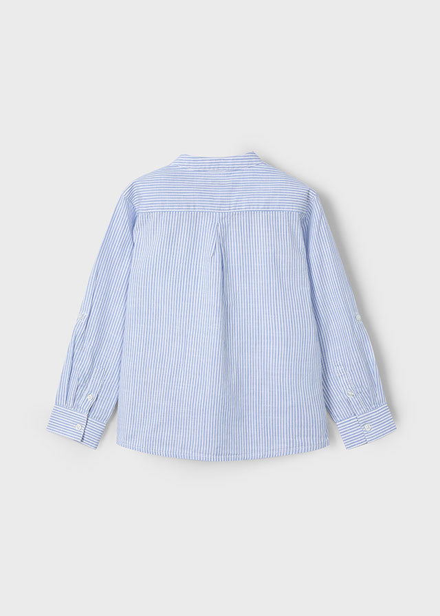 Camisa cuello mao