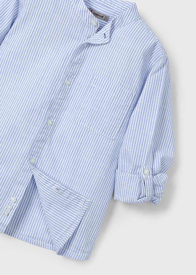 Camisa cuello mao