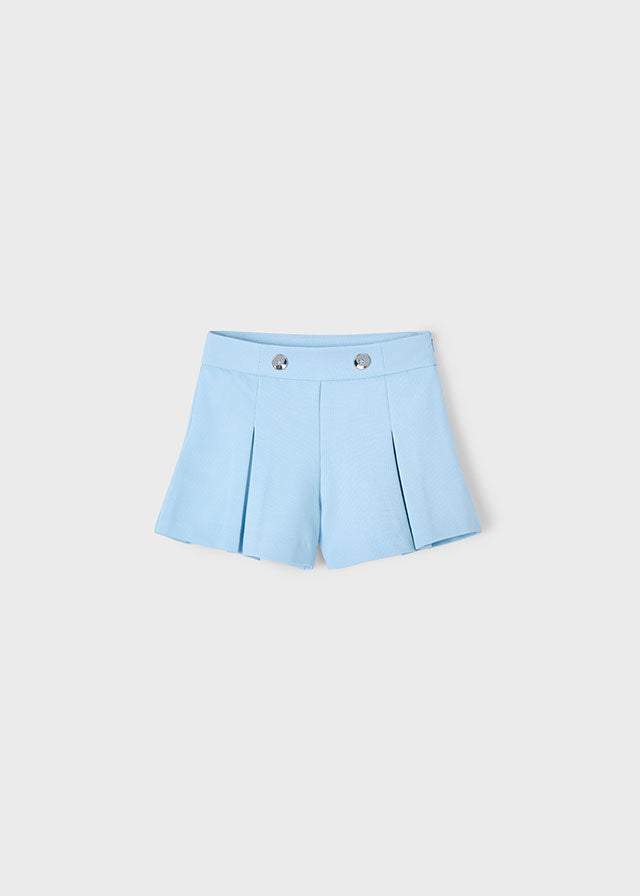Pantalón corto celeste
