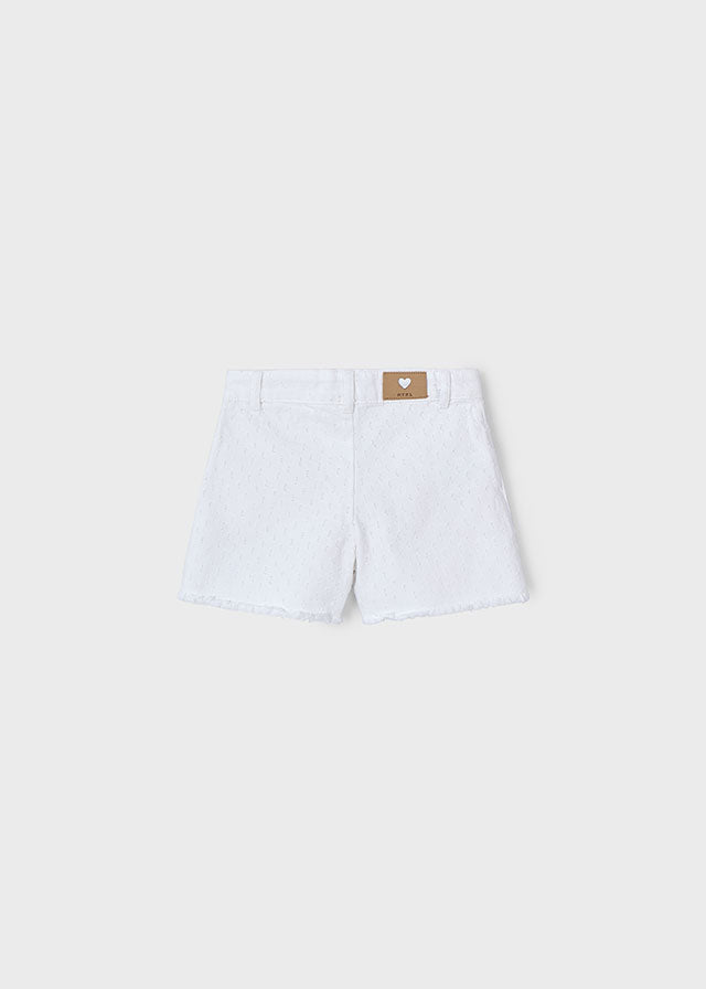 Pantalón corto sarga