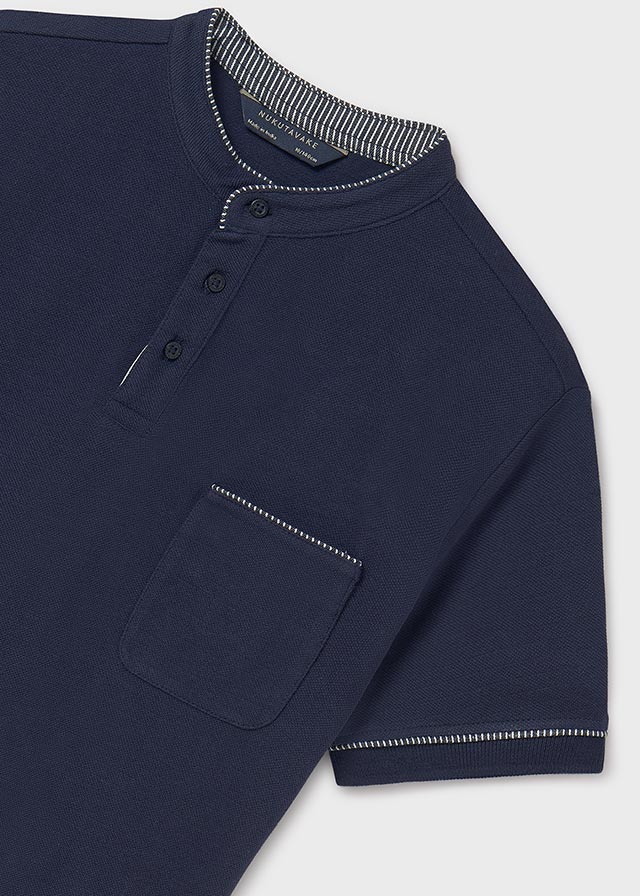 Polo cuello mao