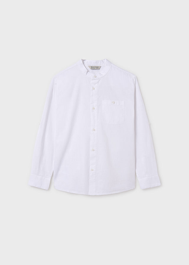 Camisa cuello mao