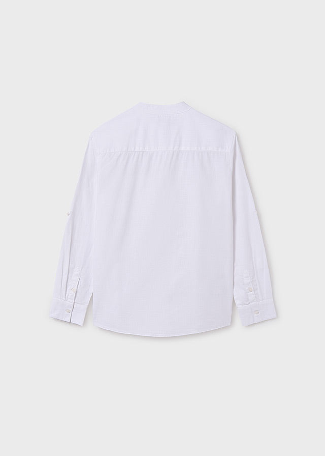 Camisa cuello mao