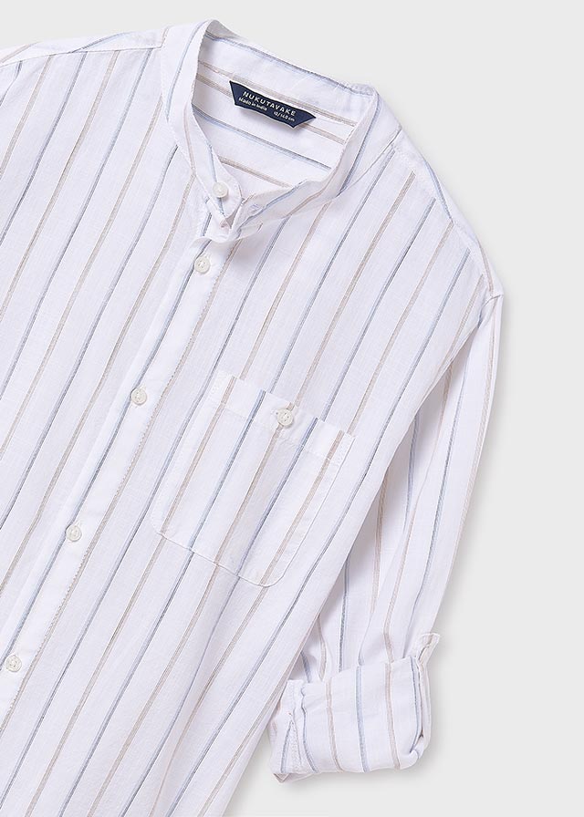 Camisa cuello mao