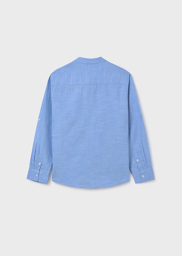 Camisa cuello mao