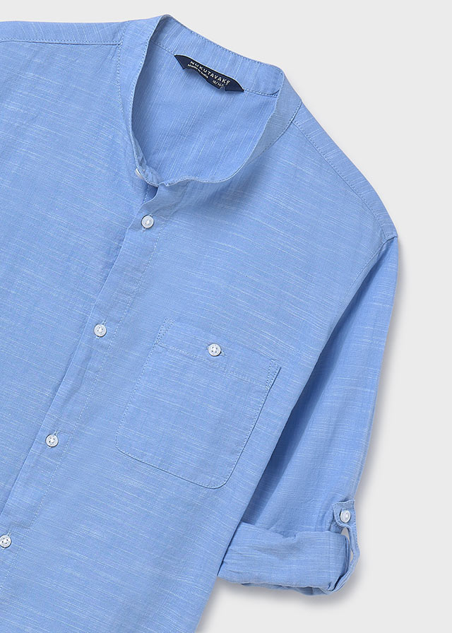 Camisa cuello mao