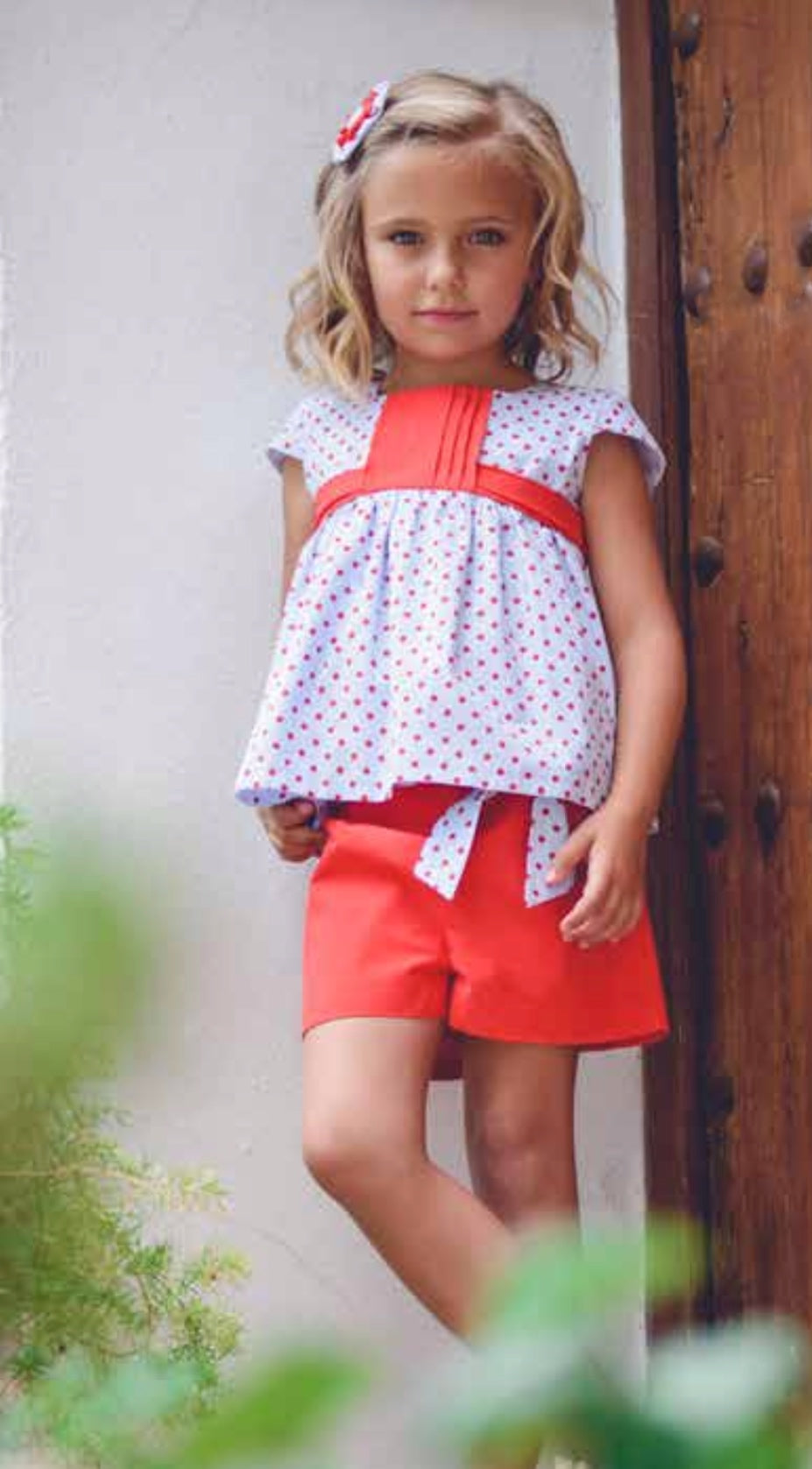 Conjunto blusa y pantalón
