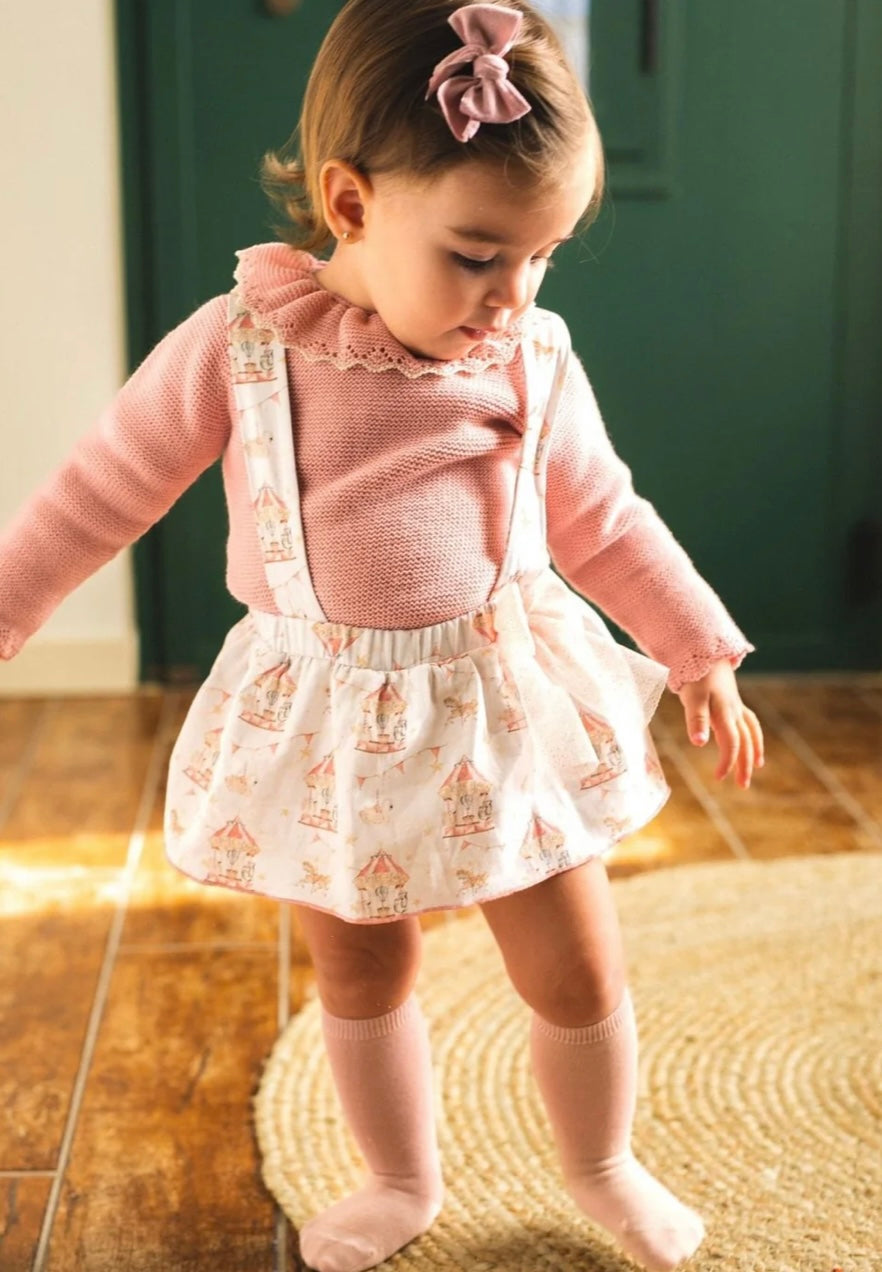 Conjunto peto falda y jersey