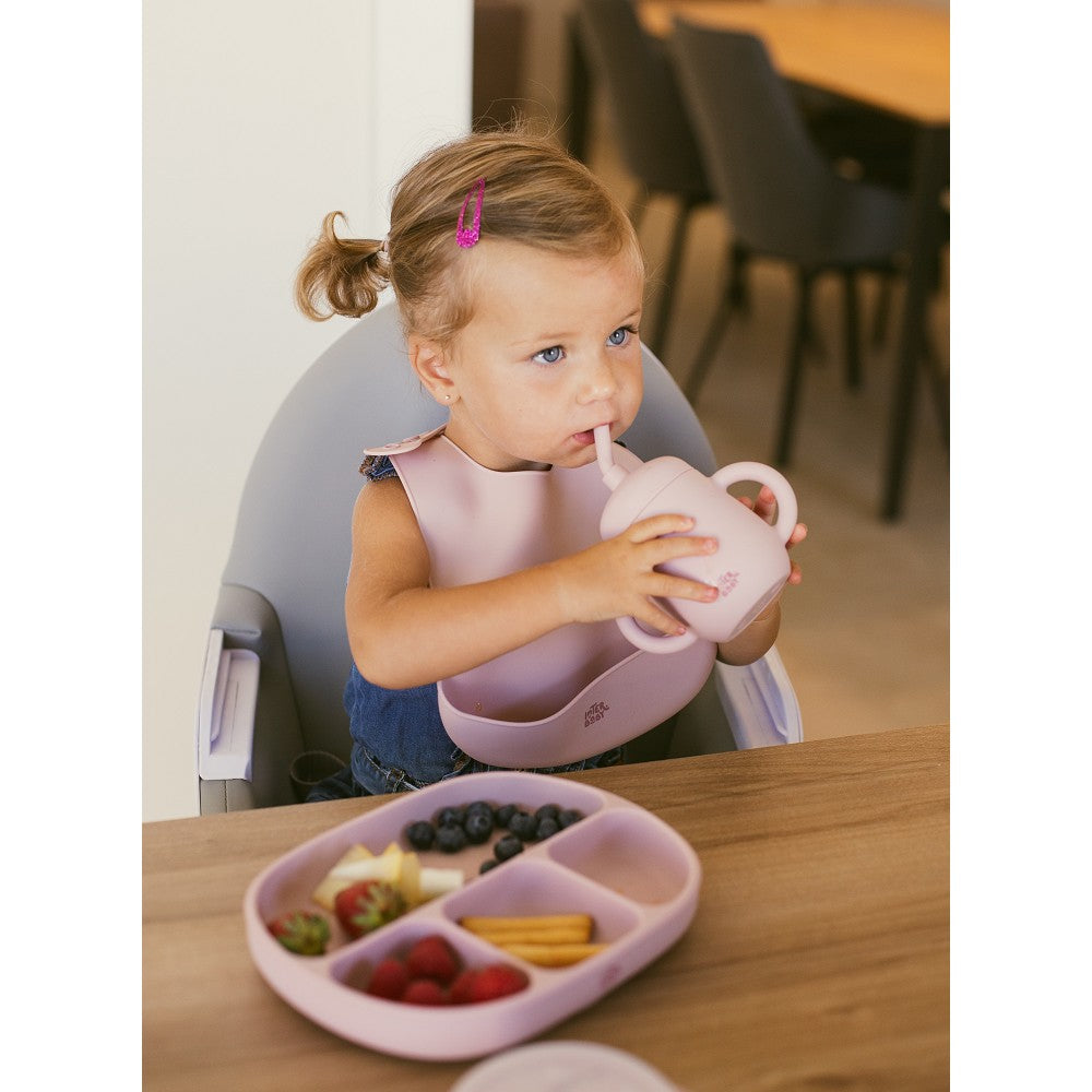 VASO ANTIDERRAME DE SILICONA ROSA