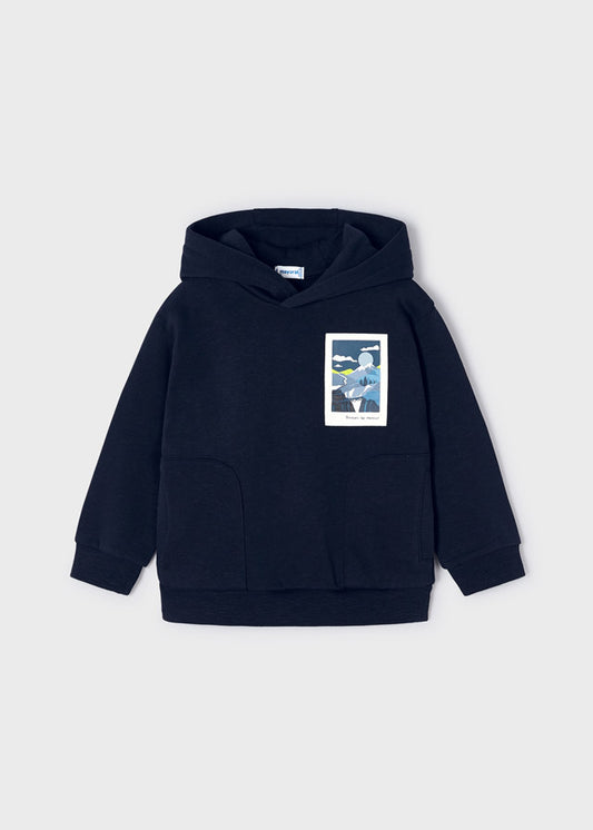 Sudadera grafica espalda