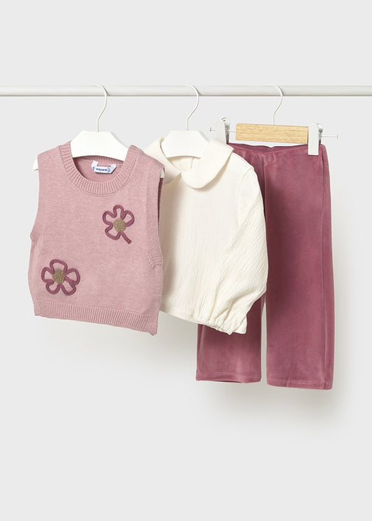 Conjunto con chaleco