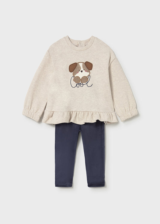 Conjunto de sudadera y legging