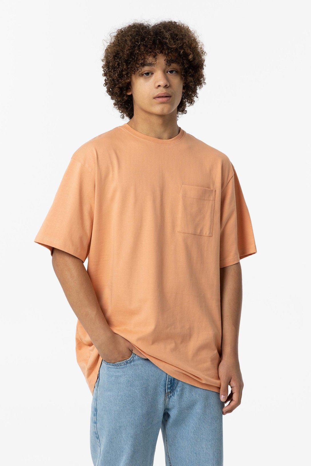 Camiseta manga corta naranja