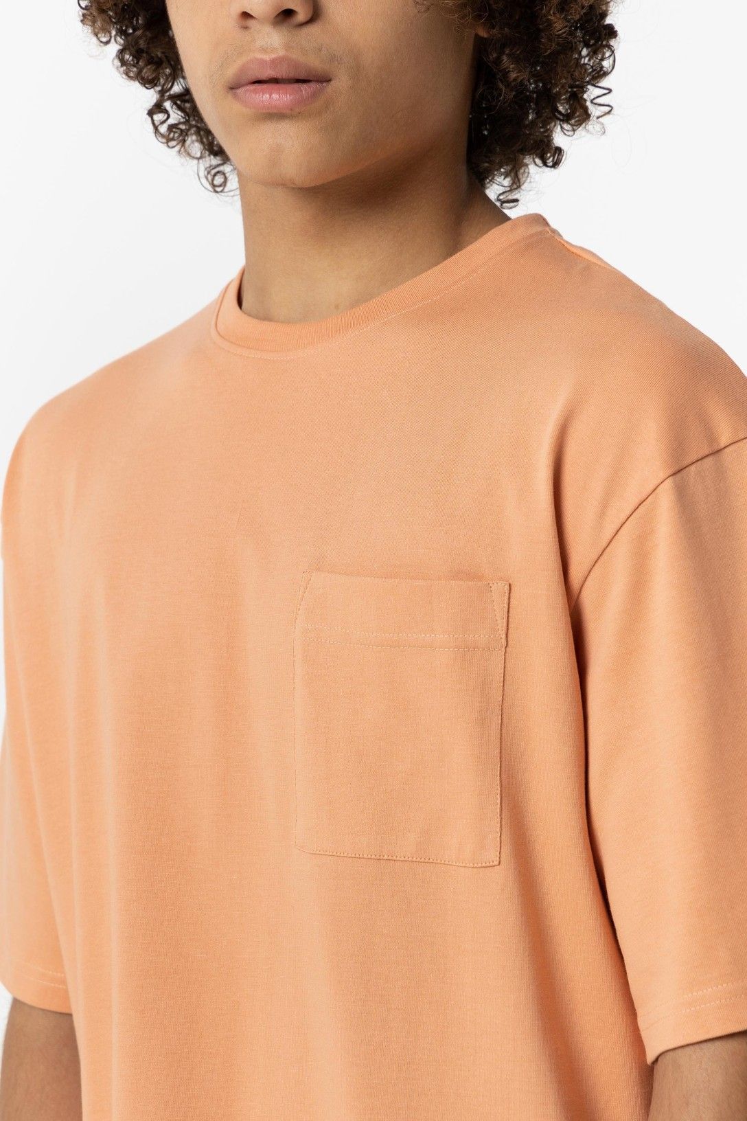 Camiseta manga corta naranja