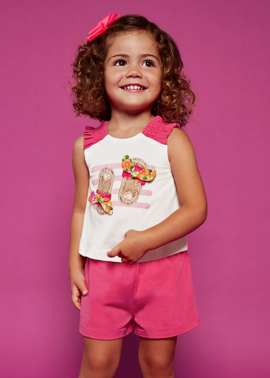 Conjunto short y camiseta
