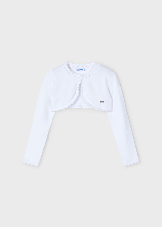 Bolero color blanco