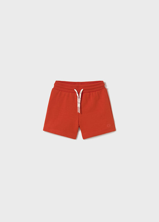 Bermuda algodón color rojo