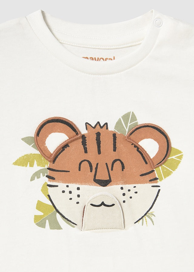 Camiseta tigre play blanca