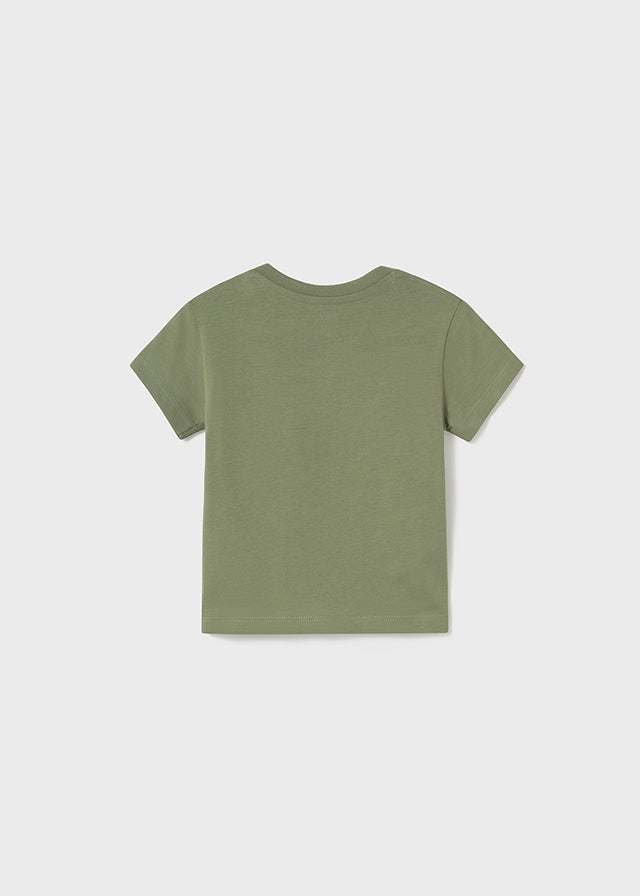 Camiseta verde animales