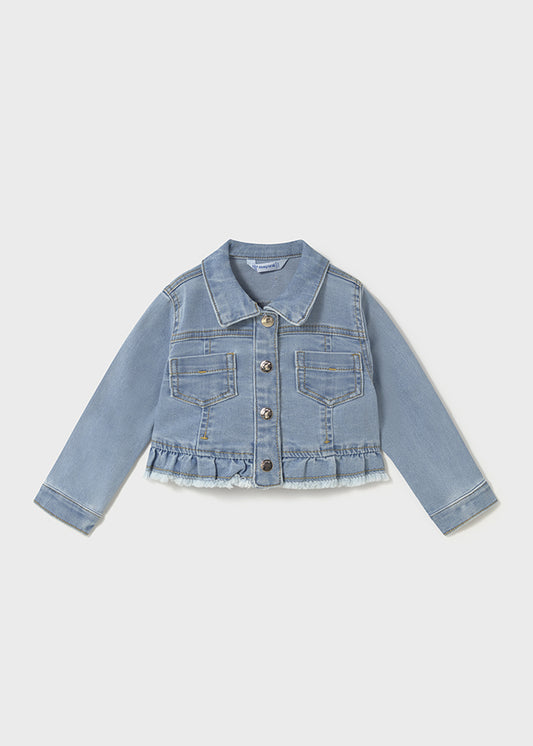 Cazadora denim claro