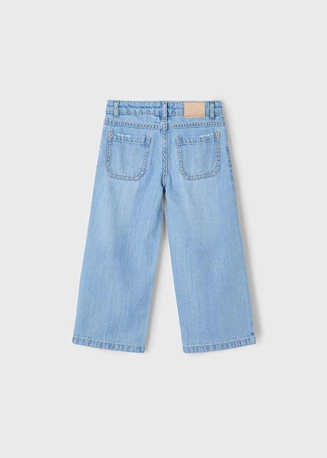 Pantalón largo denim suave