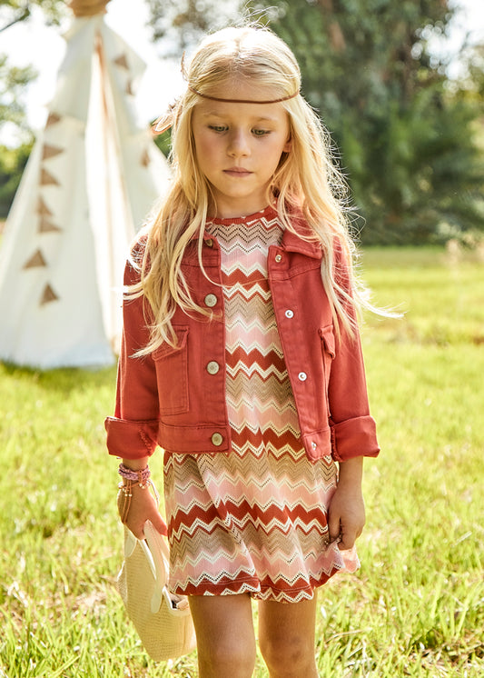 Vestido punto fantasía