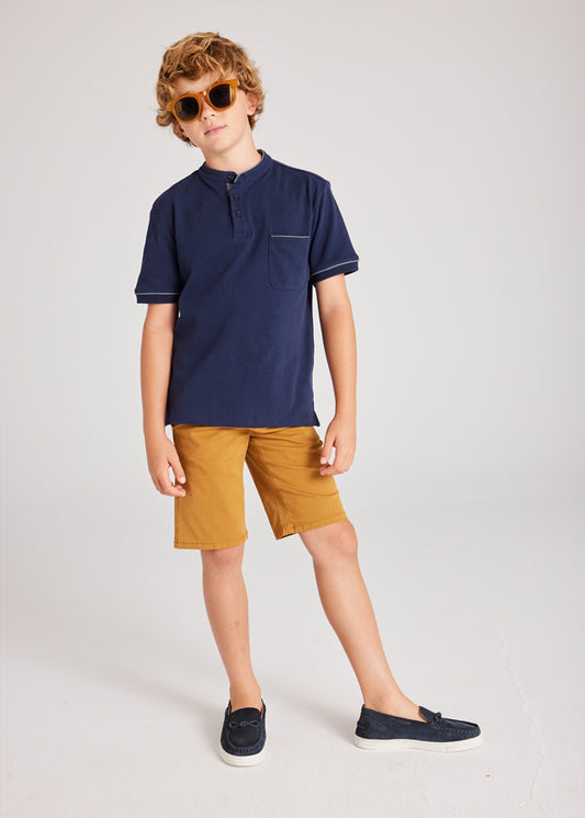 Polo cuello mao