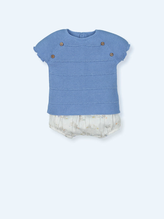 Conjunto de hilo de jersey y culotte