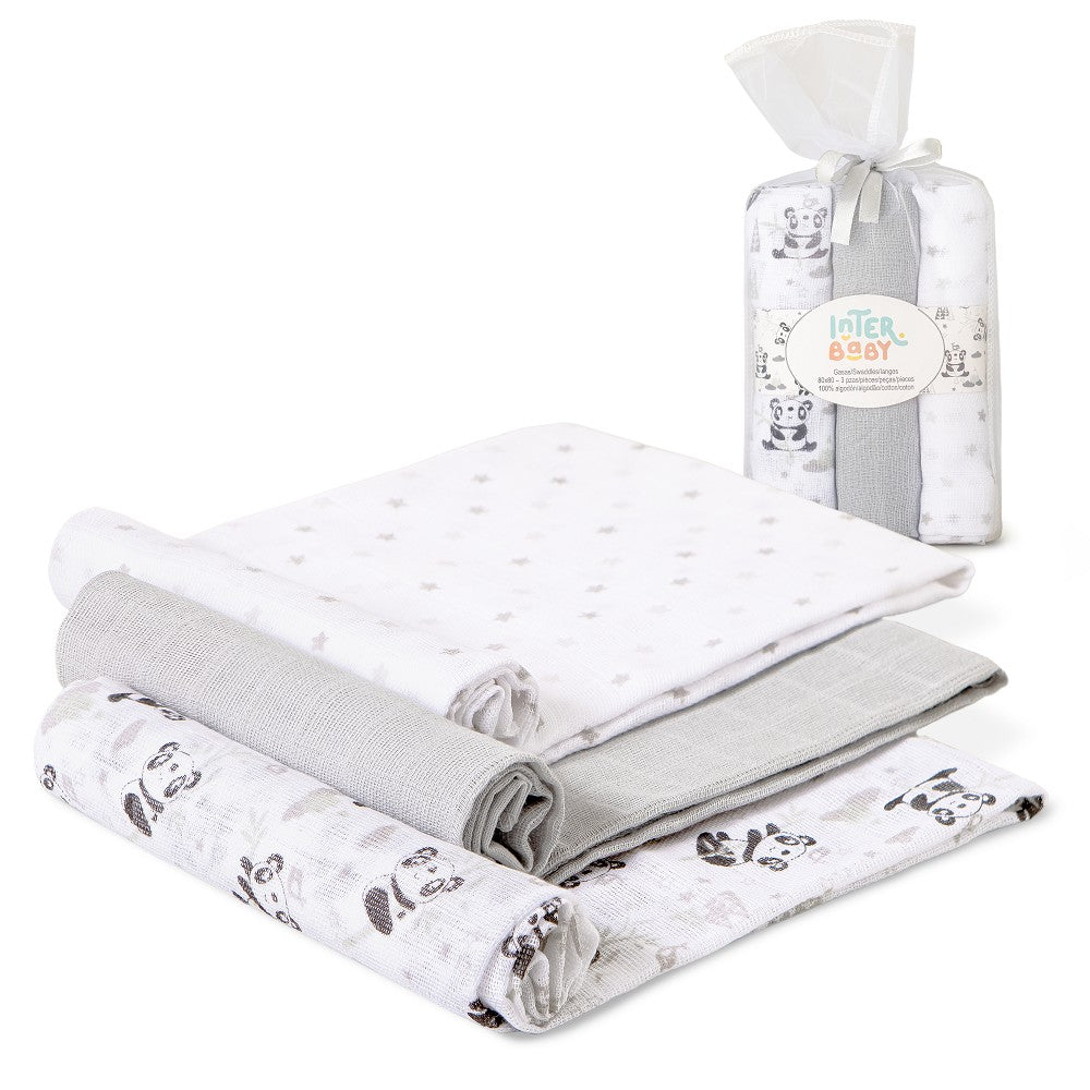 GASAS 80X80 MOD PANDA PACK 3 GRIS