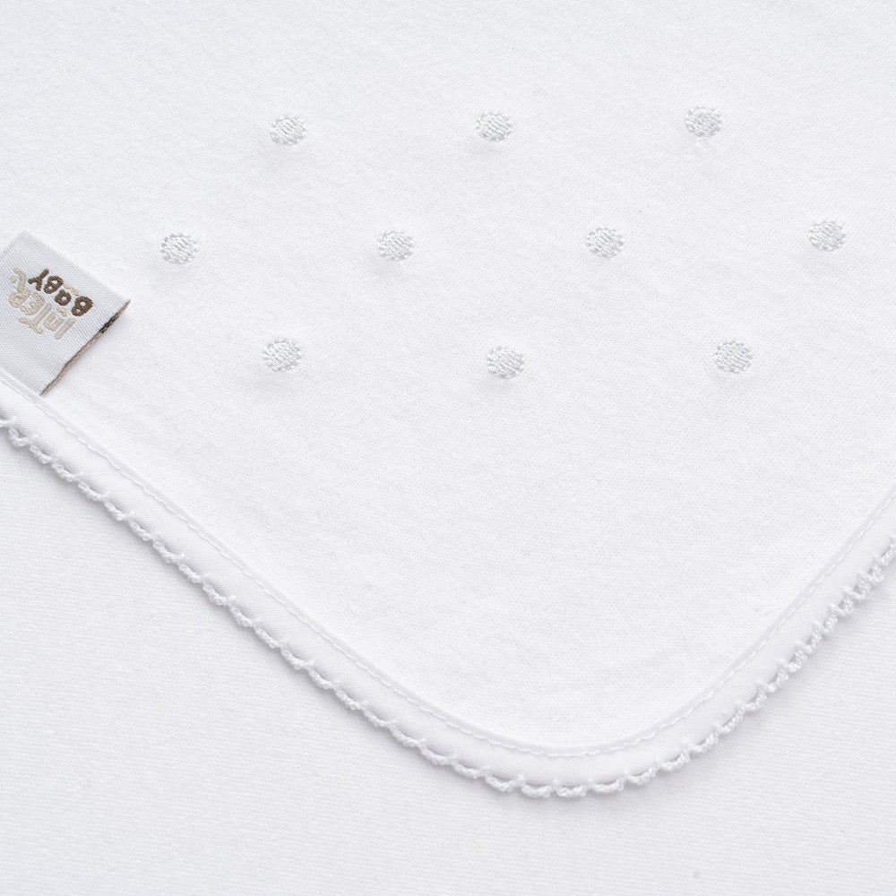 GASA BORDADA MOD BODOQUE BLANCO