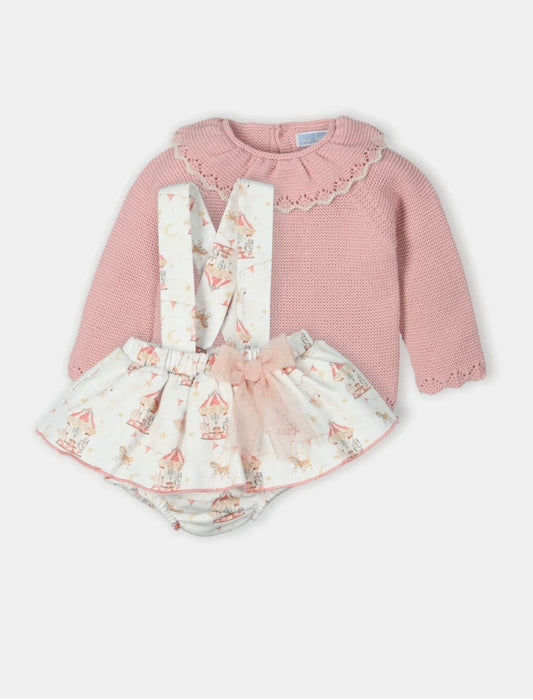 Conjunto peto falda y jersey
