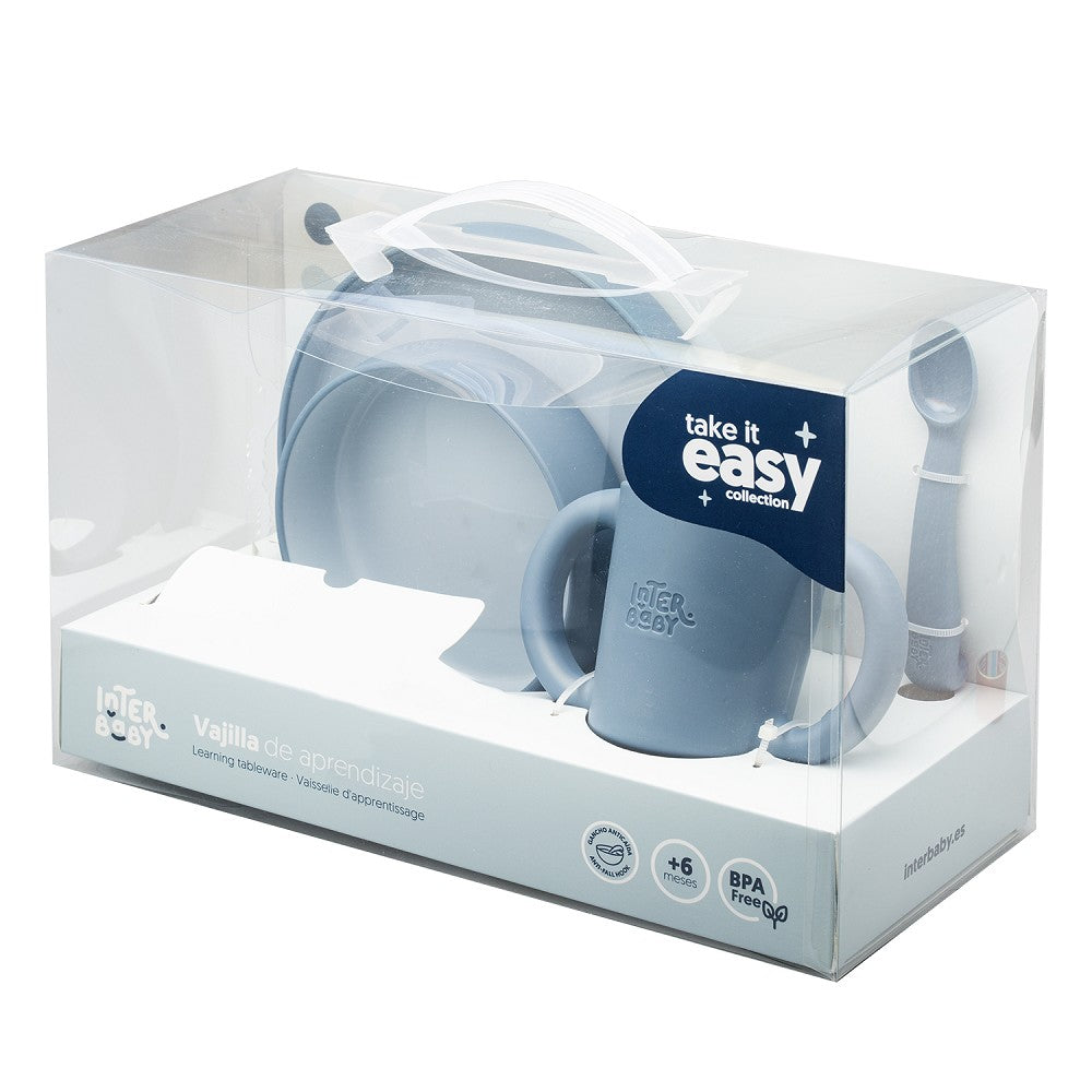 VAJILLA APRENDIZAJE AZUL