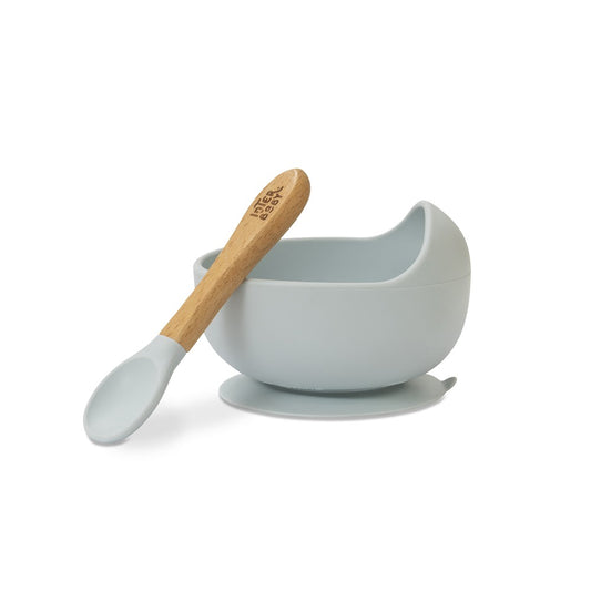 CUENCO SILICONA AZUL GRISACEO