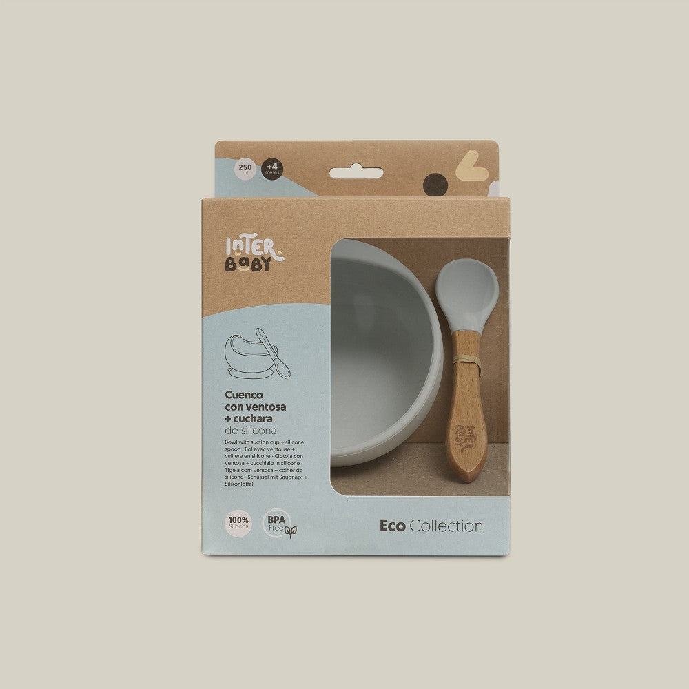 CUENCO SILICONA AZUL GRISACEO