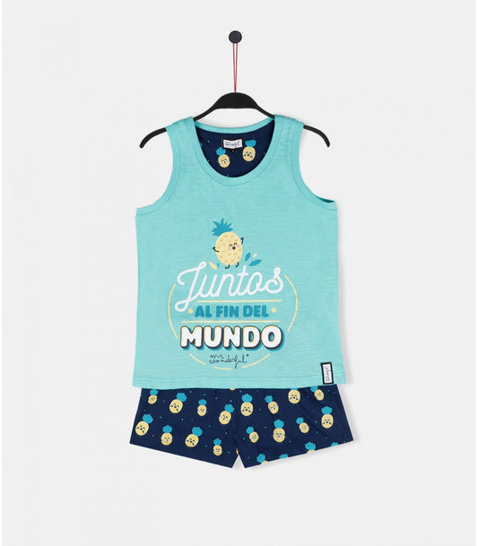 Pijama niña 'Juntos al fin del mundo'